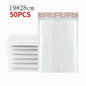 10-50Pcs Bubble Envelopes White Foam Shipping Bags Poly Bubble Mailers Pad Self Seal Packing Bags for Magazine 11cm 15cm 23cm