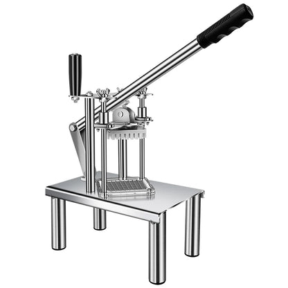 French Fries Cutter Commercial Vegetable Fruit Slicer Dicer With 3 Stainless Steel Blades Potatoes Carrots Cucumbers