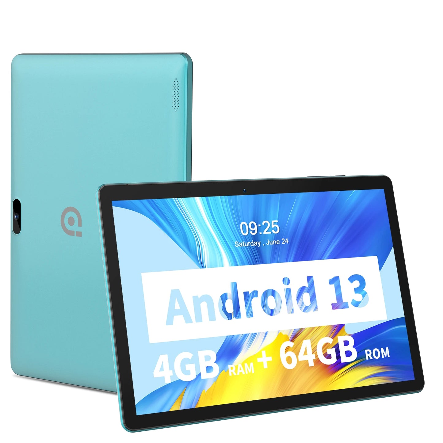 PRITOM M10 10.1 Inch Android Tablet PC 64GB ROM Quad-core HD IPS Screen WiFi GPS