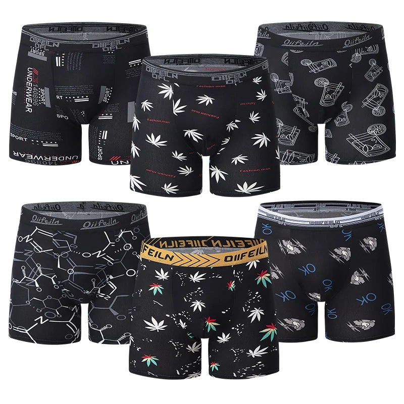 4/5/10 Fashion Four Seasons Men's Long Casual Daily Youth Sports Shorts Comfortable Breathable Sweat Absorbing Elastic Shorts