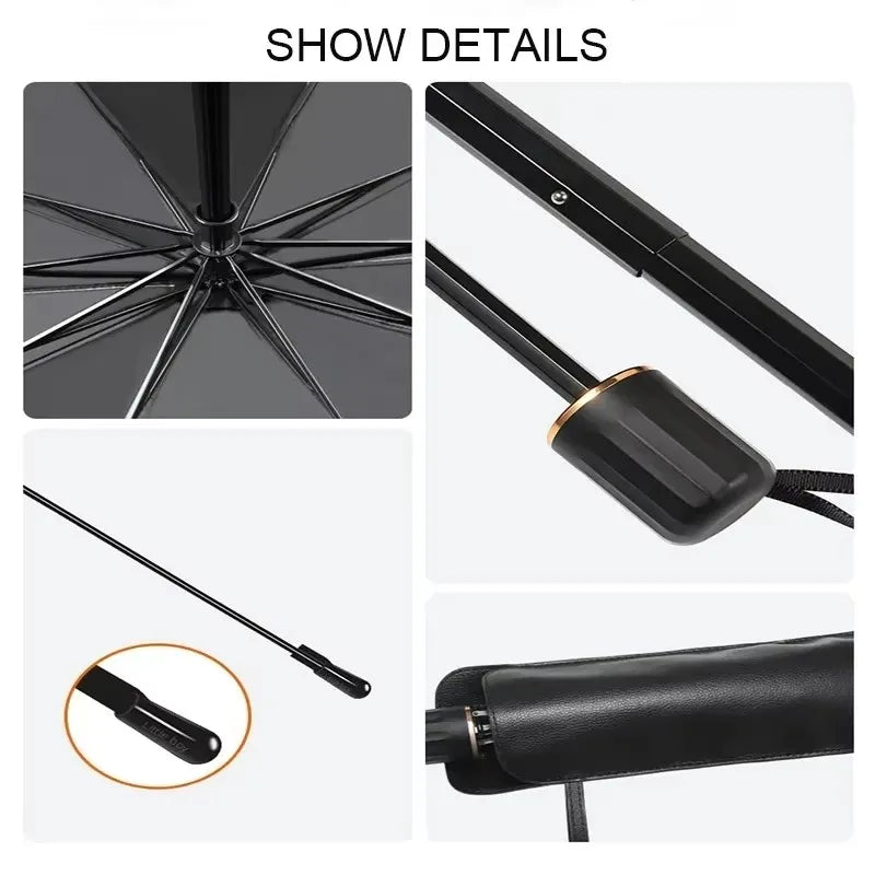 Car Front Windshield Sunshade Umbrella Summer Sun Protection Sunshade Blocking Car Interior Cooling Supplies