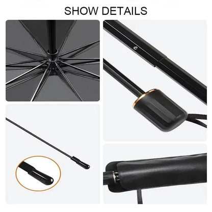 Car Front Windshield Sunshade Umbrella Summer Sun Protection Sunshade Blocking Car Interior Cooling Supplies