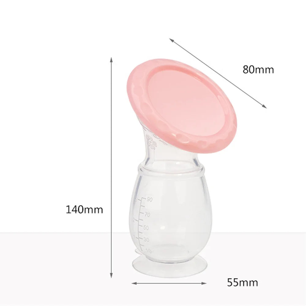 Baby Feeding Manual Breast Pump Partner Breast Collector Automatic Correction Breast Milk Silicone Pumps Maternity Products
