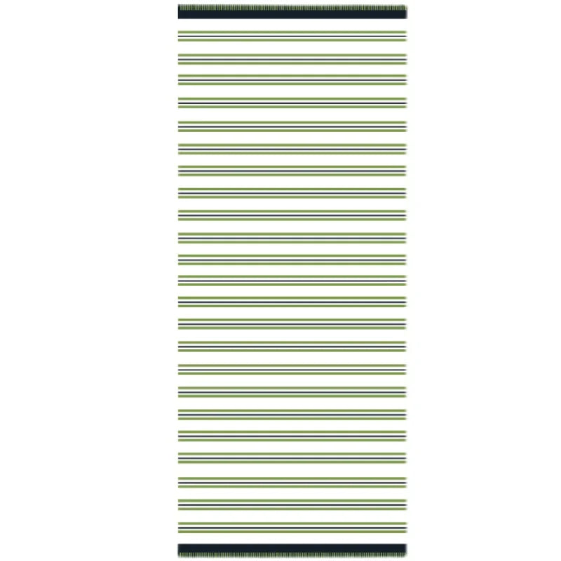 Minimalist Living Room Decorative Carpets Green Striped Bedroom Bedside Carpet Comfortable Coffee Table Rug Soft Balcony Rugs IG