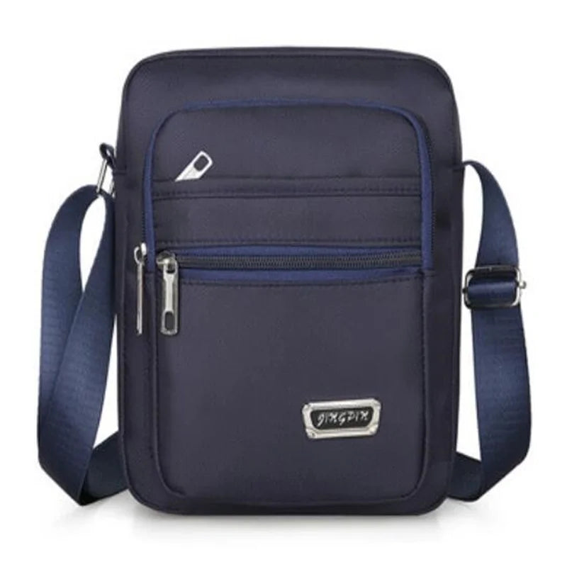 2025 Men Nylon Shoulder Bag Messenger Bag Casual Nylon Zipper Pocket Handbag Fashion Tote Travel Male Crossbody Bags New
