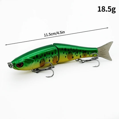 11.5cm/18.5g Balam Glide Bait Catfish Joint Giant Hard Bait Swimbait for Pike Bass Saltwater Glide Bait Leurre De Pêche