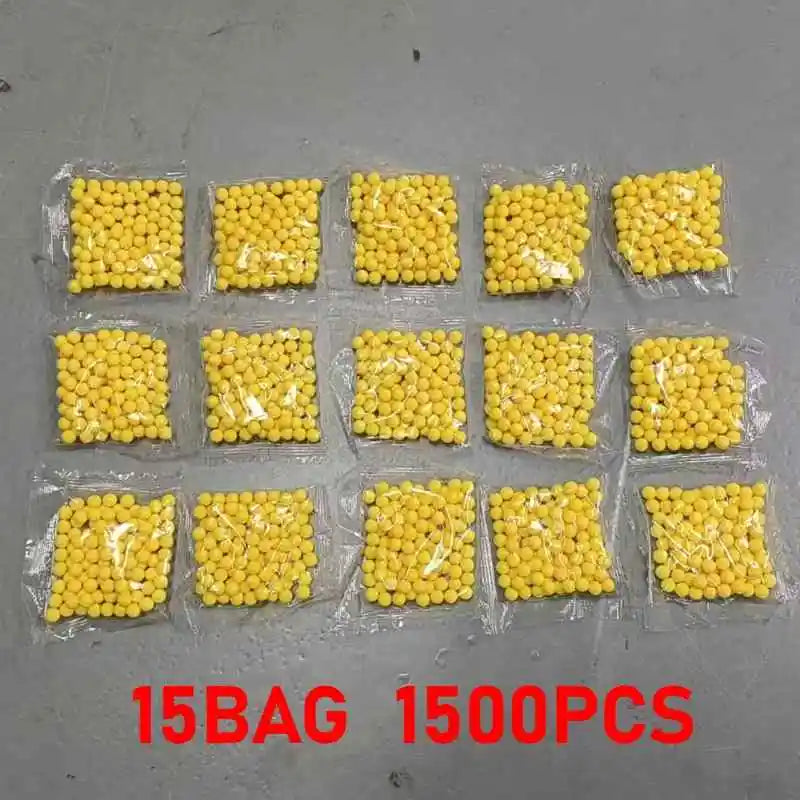 BB Bomb6mm 7mm Flexible Glue Soft Rubber Balls 7-8mm Elastic Rubber Bullet For Toy Gun Outdoor Shooting Game Accessories