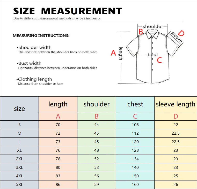 2026 Summer New Hawaii Fashion Vacation Color Printed Casual Collar Short Sleeved Shirt for Men