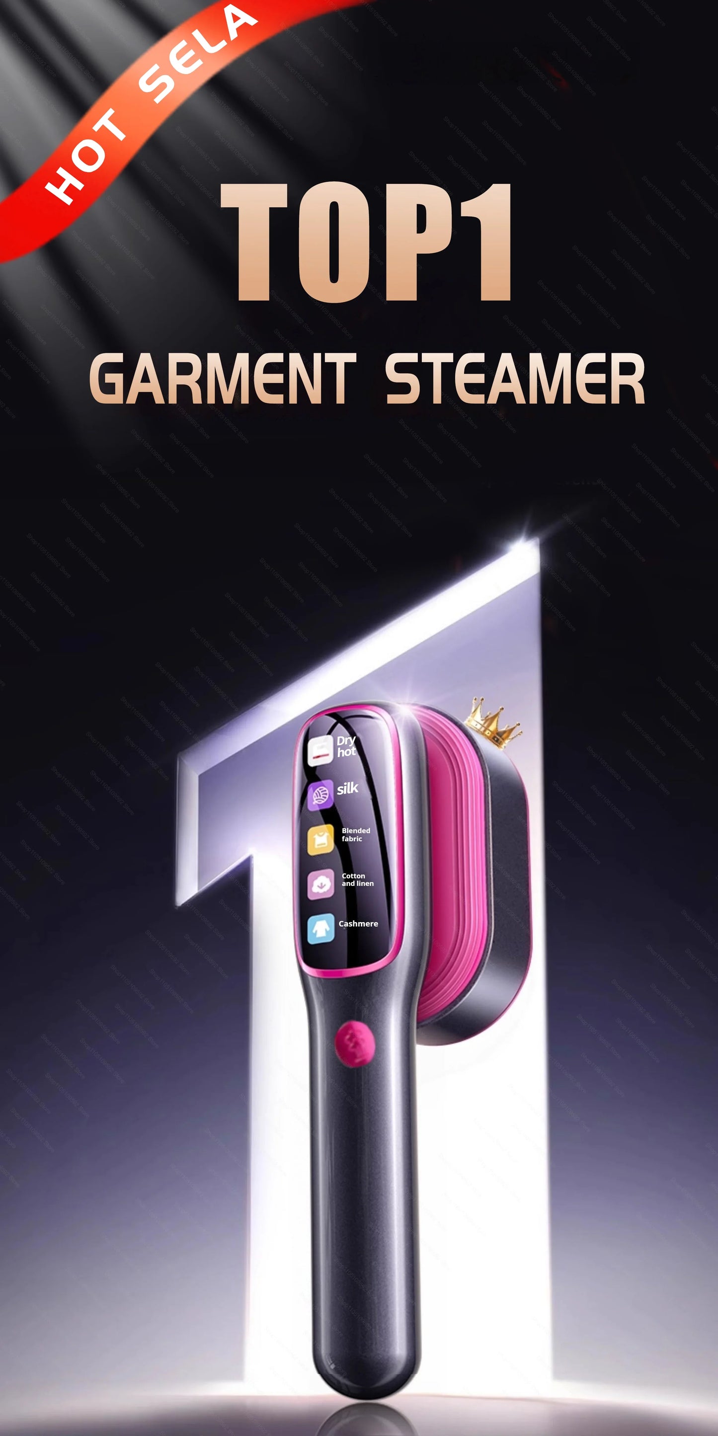 Mini Garment Steamer For Clothing Steam Iron Handheld Portable Home Travelling Voor For Clothes Ironing Wet Dry Ironing Machine