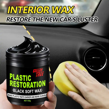 Ultimate Car Plastic and Trim Restorer – Back to Black Restores Faded Trim, UV Protection, Long-Lasting Ceramic Coating, Non-Gr