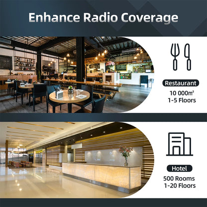 Retevis RT622 Mini Walkie Talkie 4 Pcs Walkie-talkies PMR446 FRS Portable Two Way Radio Communication Radio for Restaurant Hotel