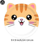 Cat Party Paper Plates Cups Napkins Party Supplies Cat Face Happy Birthday Banner Tablecloth for Cat Themed Birthday Party Decor