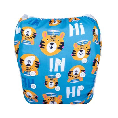 U PICK ALVABABY Swim Diaper Adjustable Swim Nappy for Swimming Lessons Fashion Design Swimming Nappy for Baby Under 8 Months