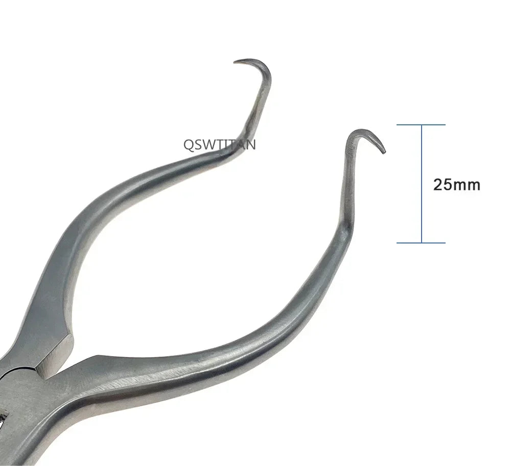 Stainless Steel Weitlaner Retractor 2 Claws Self-Retaining Retractor Orthopedic Bone Retractor Veterinary Surgical Instruments