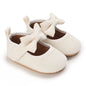 Cute Lace Baby Princess Shoes for Spring And Autumn 0-18M Infant Girls Anti-Slip Rubber Sole Bow Detail Anti-Slip Footwear
