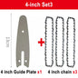 1/4 chainsaw chain guide 4/6/8/10 inch portable electric saw mini chainsaw logging saw blade Pruning chain saw chain accessories