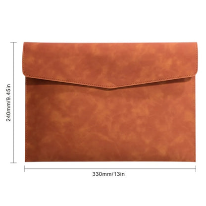 PU Leather A4 Document Bag, 7 Colors, File Folder for Office & Travel, Stylish Organizer
