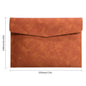 PU Leather A4 Document Bag, 7 Colors, File Folder for Office & Travel, Stylish Organizer