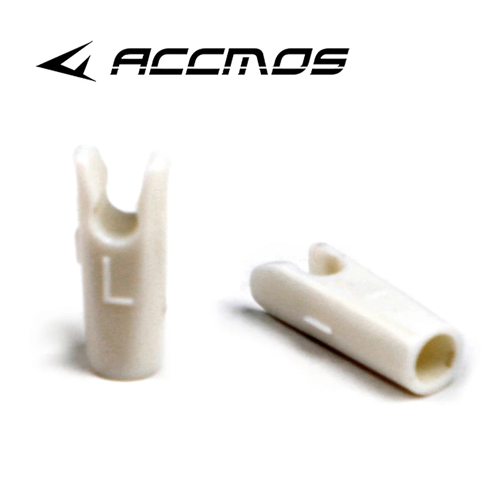 60pcs DIY Plastic Arrow Pin Nocks Size L And Size S For ID4.2mm ID6.2mm 3.2mm  Arrow Shaft Archery Accessory