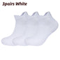 3 Pairs Mesh Sports Terry Socks Cushioned Moisture-managing And Durable Reduces Foot For Running Hiking Cycling Baskateball