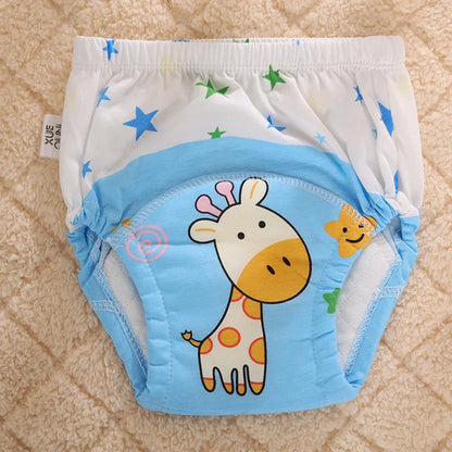 Baby Waterproof Diapers Pee Shorts Underwears Reusable Soft Ecological Cotton Toddler Potty Training Pants For Boys Girls