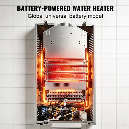 VEVOR LPG Liquefied Petroleum Gas Water Heater 6L 8L 10L 12L 16L 18L Liquefied Petroleum Gas Propane Butane Water Heater
