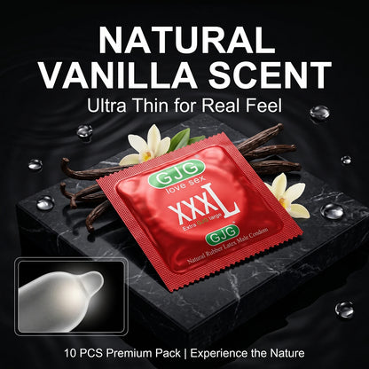Width-72mm(Length-200mm) Large Size Condoms  Men Latex Condom Safe Contraception Protection Adult Sex Products Intimate Care