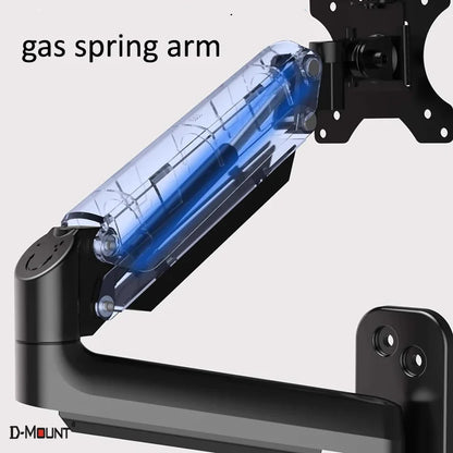 D-MOUNT DW150 Gas Spring 13"-32" TV Wall Mount 2-9KG LCD Monitor Holder  Lifting Swivel Stretch Stands Long Arm 75x75 100x100