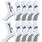 3/1Pair New Style FS Football Socks Round Silicone Suction Cup Grip Anti Slip Soccer Socks Sports Men Women Baseball Rugby Socks