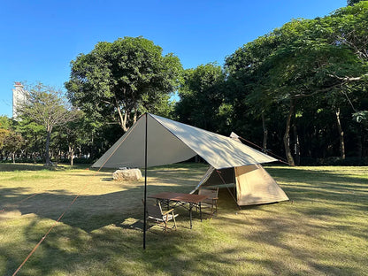 Camping Tarp Waterproof Tent Tourist Awning Shade Garden Canopy Beach Sunshade Outdoor Ultralight Sun Shelter Hiking Backpacking