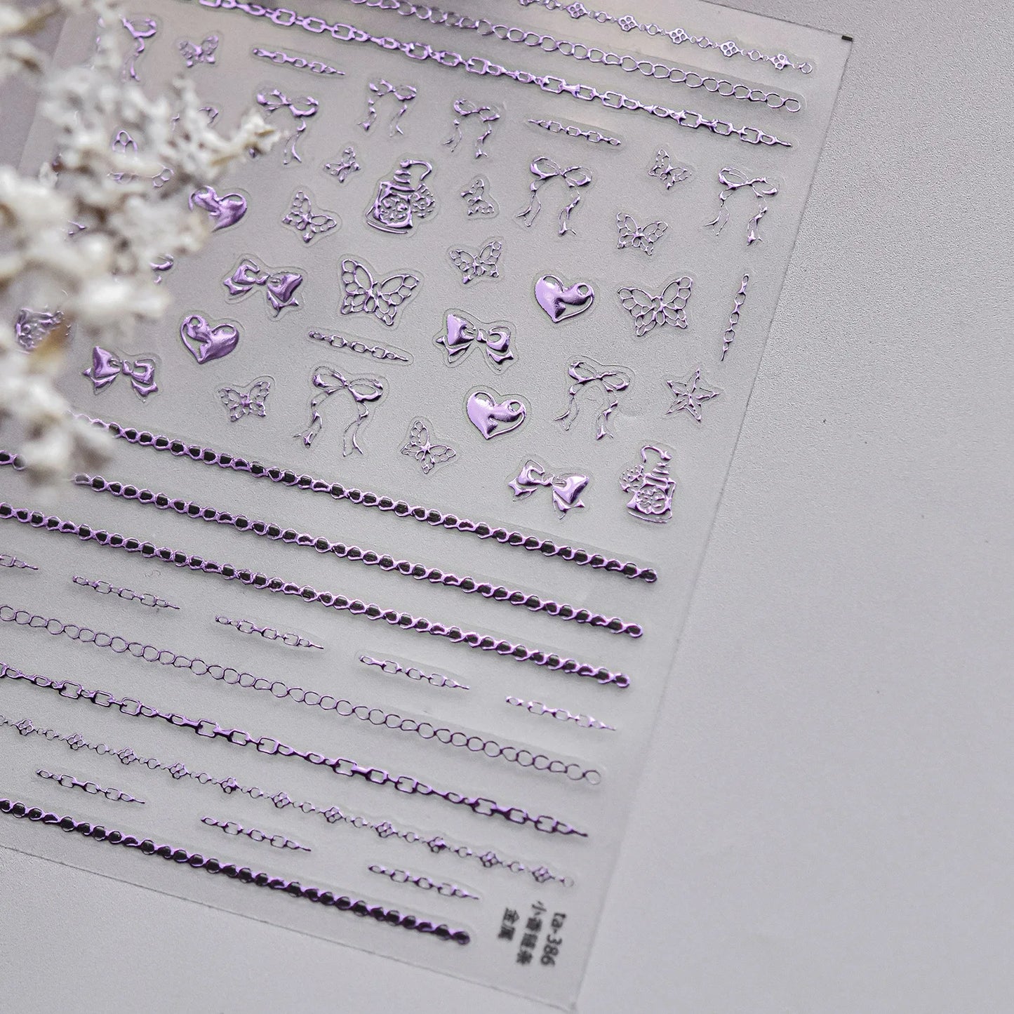 Retro Sunflower Nail Stickers Mixed Style 5D Bronzing Photo Frame Luxury Nail Art Decorations Decals Stickers Press On Nails DIY