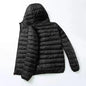 Men's All-Season Ultra Lightweight Packable Down Jacket Water and Wind-Resistant Breathable Coat Big Size Men Hoodies Jackets