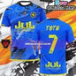 New Maillot JUL T-shirt Summer Youth Breathable And Quick-drying Training Football Shirts Parent-Child Sports Jerseys Men's Tops