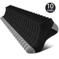 5/10-Pack Unisex Comfort-Fit Ankle Socks For All, Breathable & Lightweight - Ideal For Sports & Daily Wear
