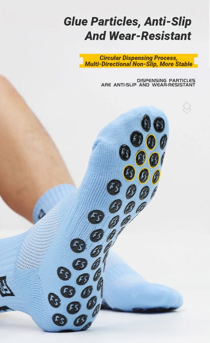 6Pairs Non Slip Grip Socks For Men Women Football Basketball Baseball Rugby Soccer Cycling Running Hiking Tennis Skateboard