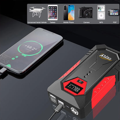 GKFLY 2000A/3000A/4000A Car Jump Starter Power Bank Petrol Diesel Car Battery Charger Starting For Auto Battery Booster
