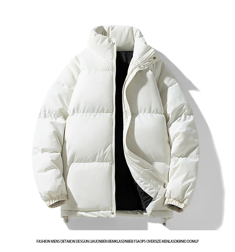 Winter Parka Men Brown Thick Warm Jackets Big Size 6xl 7xl 8xl Oversize Cotton Padded Windbreaker Outwear Waterproof Loose Coats