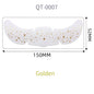 1pc Hot Stamping Freckles Makeup Sticker Metallic Radiation Golden Silver  Fake Freckles Temporary Tattoo Stickers Face Makeup