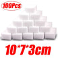 50/100Pcs Melamine Sponge Magic Sponge Eraser Melamine Cleaner for Car 10x7x3cm Auto Detailing Nano Cleaning Sponges Car Wash