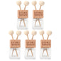 8ml Car Air Vent Perfume Bottle Auto Air Freshener Bottle Air Vent Outlet Perfume Clip Diffusion Jar Cars Interior Accessories