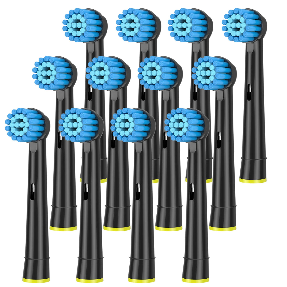 4/8/12/16/20 Pack Sensitive Gum Care Soft Bristle Replacement Brush Heads Compatible with Oral B Braun Electric Toothbrush