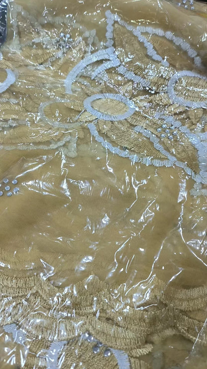 On Sale 2025 New African Net Hijab Scarf for Muslim Women African Dubai Islam Headscarf Embroidery Shawls Voile