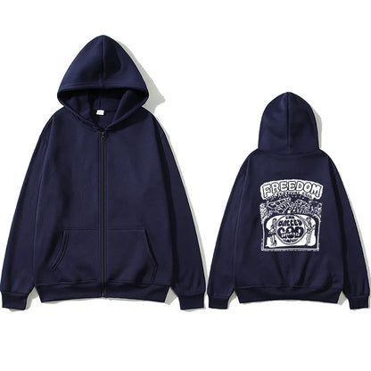 Simon Henriksson Zipper Hoodie "Scream of Fear" Simon's Role Playing Sweatshirt Autumn/Winter Gamer Gift Fashion Aesthetic