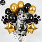 Cat Party Paper Plates Cups Napkins Party Supplies Cat Face Happy Birthday Banner Tablecloth for Cat Themed Birthday Party Decor