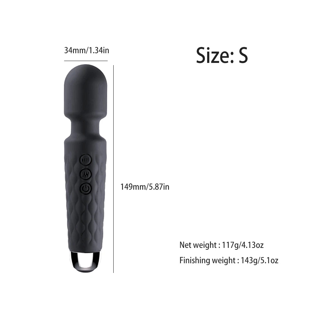 Wireless Dildos AV Vibrator Magic Wand for Women Clitoris Stimulator G Spot Massager Vibrator Female Masturbator Adult Sex Toys