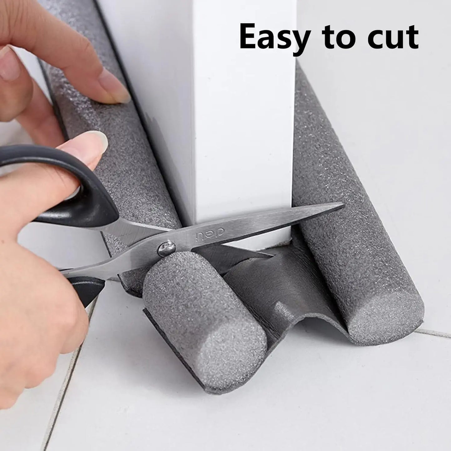 36" Door Draft Stopper – Adjustable Under-Door Seal to Block Cold Air, Noise & Dust (Fits Most Interior/Exterior Doors)
