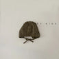 Fashion Retro Hollow Children Knitted Hats Handmade Crochet Flower Girls Parent-child Outdoor Cotton Hat 2024 Autumn Winter Caps