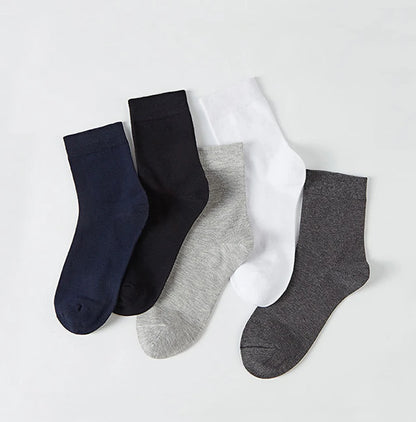 10 Pairs Men's Cotton Socks New Style Black Business Men Socks Soft Breathable Summer Winter for Male Socks Plus Size 38-47