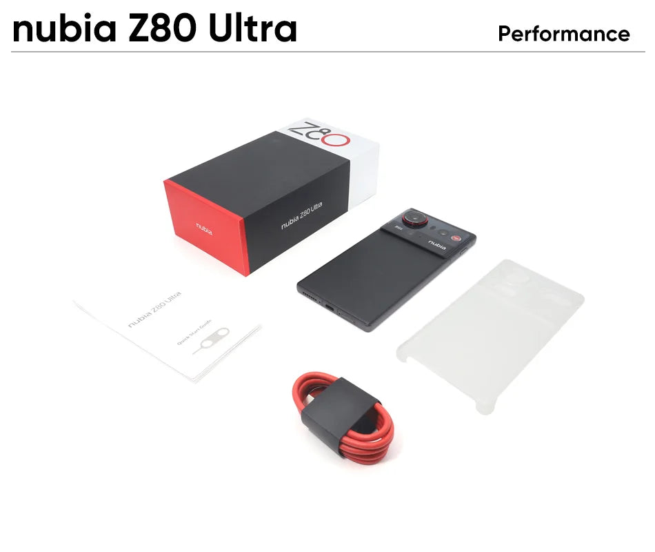 Global Version Zte Nubia Z80 Ultra 5g Snapdragon 8 Elite Gen 5 7200Mah 6.85'' 144Hz Oled Display 90W Fast Charging 64Mp+50Mp Ai