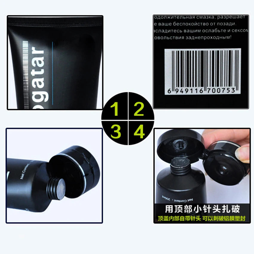 Sex Lube Anal Lubricant Silicone-Based & Water-Based Safe Personal Intimate Semen Lubrication Sexy Toy Gel Women Men 200ml/300ml